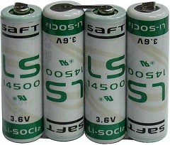 LS14500 4N R(14.4V 2450mAh)