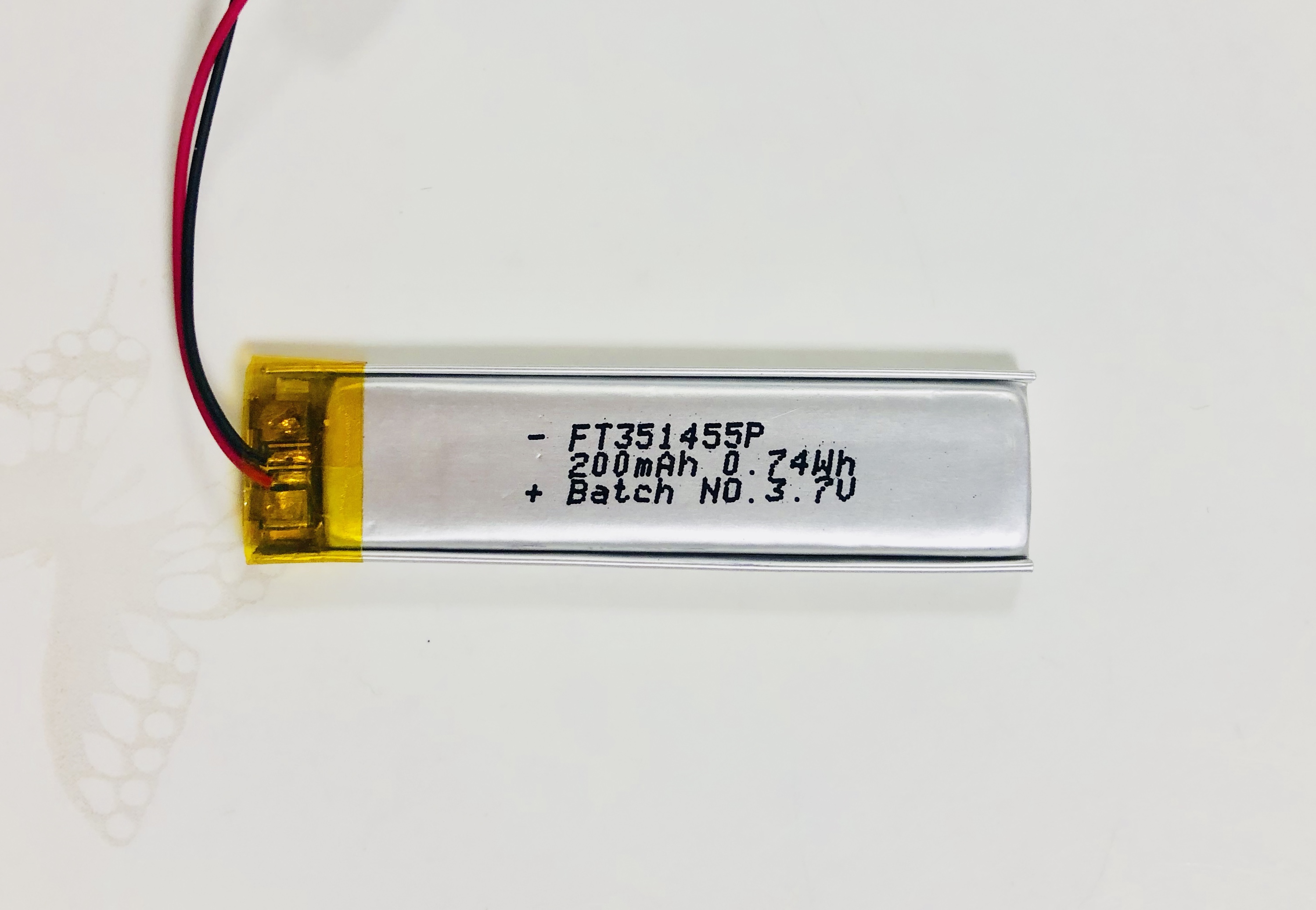��Ƭ������ FT351455P 3.7V 230mAh(KC������ǰ)