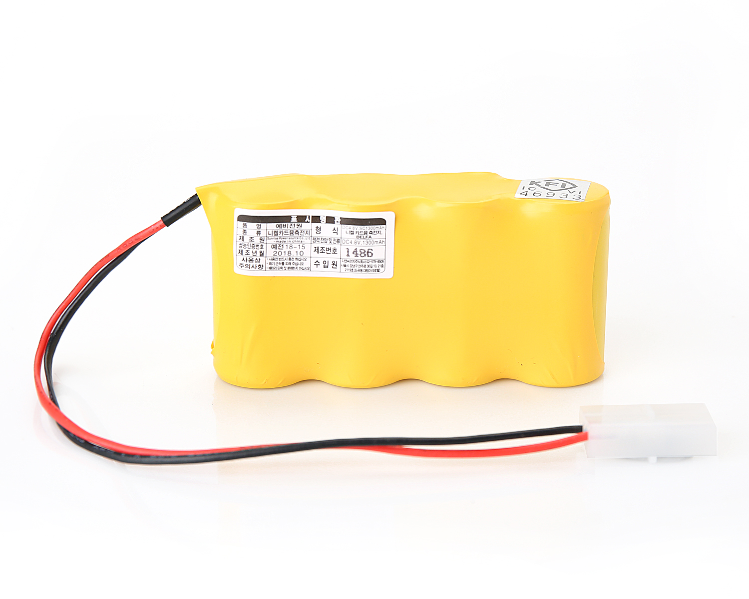 4.8V SC 1300mAh