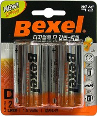 ���� Be D (LR20, 1.5V) 2EA ī������